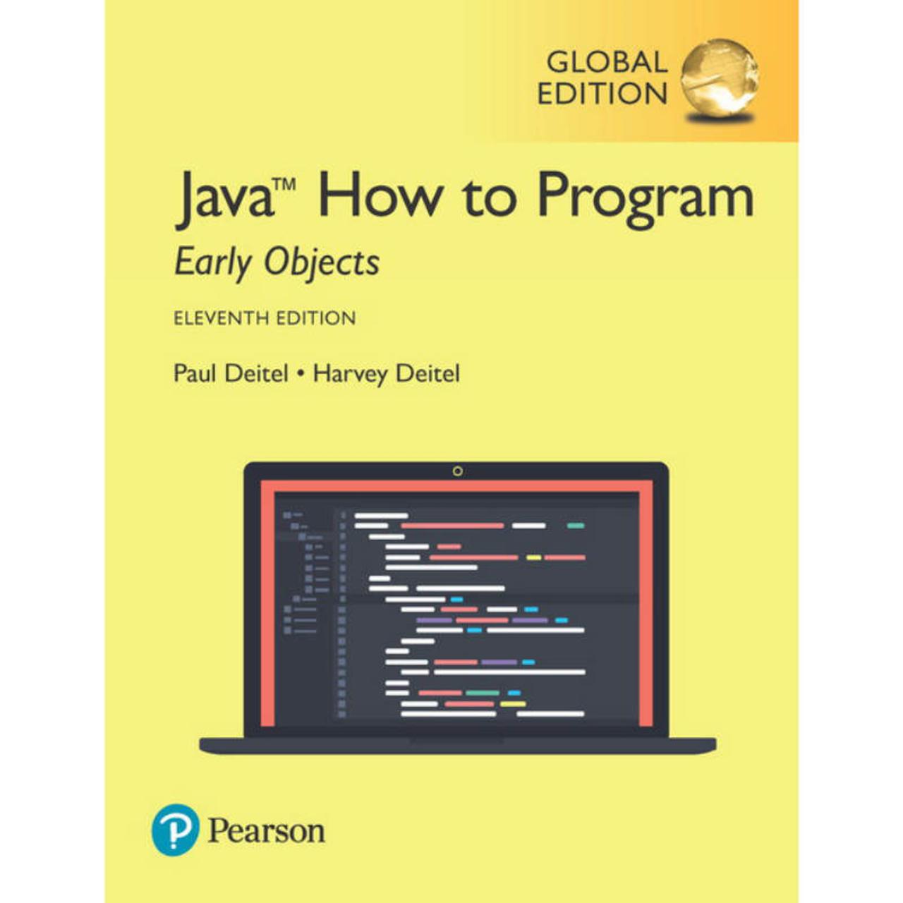 Java how to program early objects 10th edition solutions